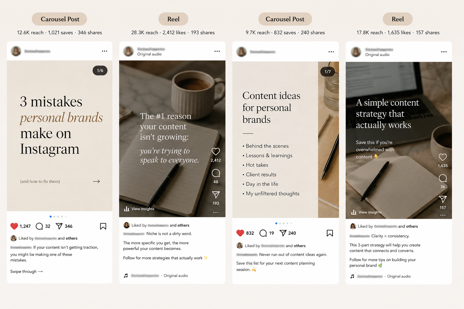 Instagram story examples